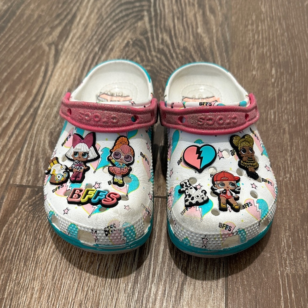 CROCS Kids' LOL Character Slippers size 13